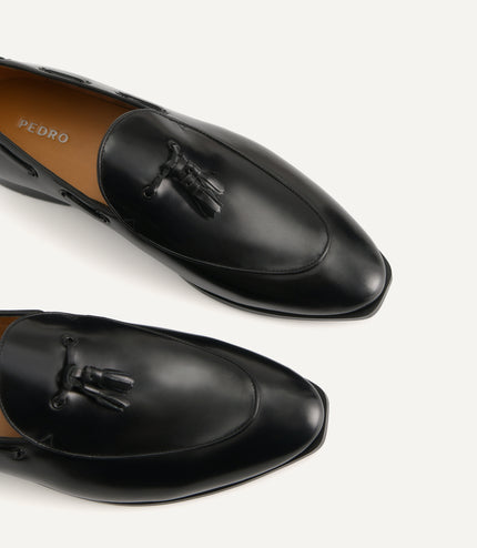 Leather Tasselled Loafers