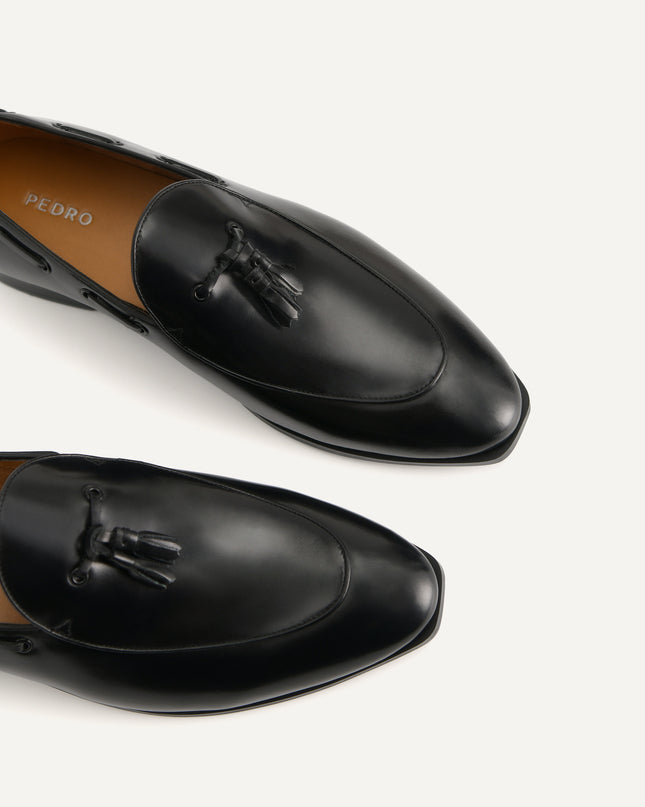 Leather Tasselled Loafers
