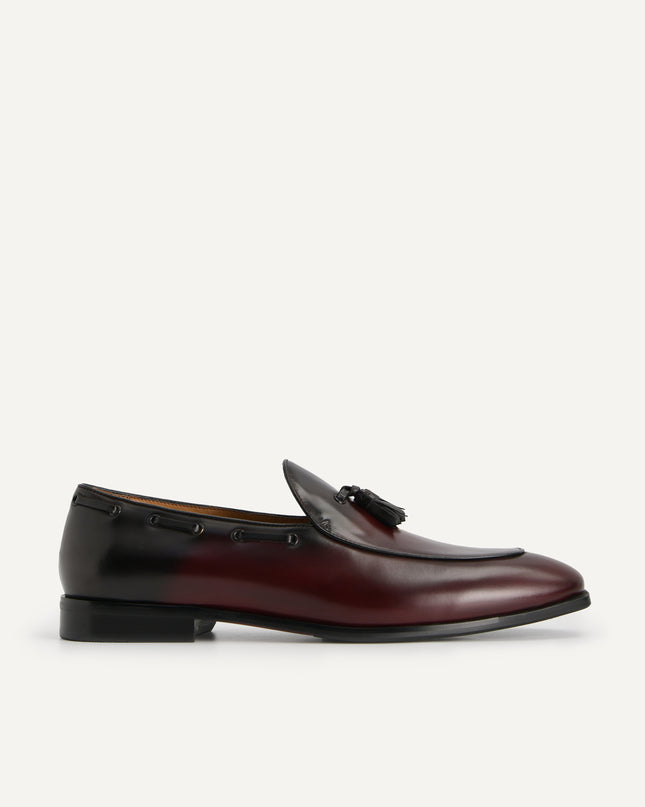 Leather Tasselled Loafers