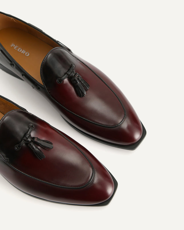 Leather Tasselled Loafers