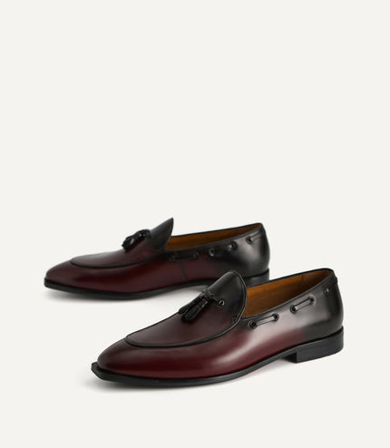 Leather Tasselled Loafers