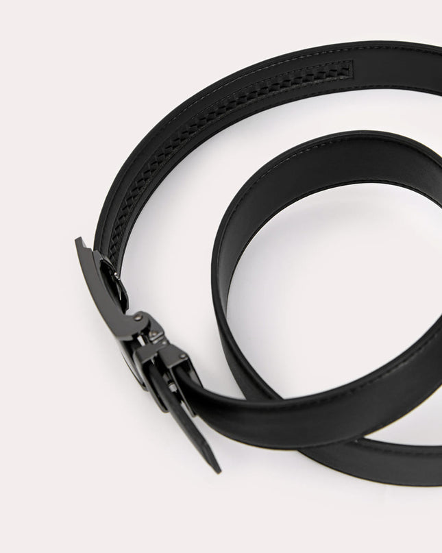 Leather Automatic Buckle Belt