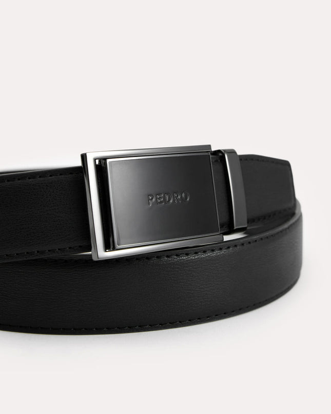 Leather Automatic Buckle Belt