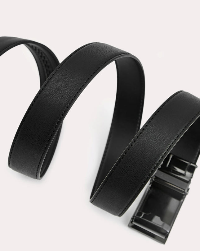 Leather Automatic Buckle Belt