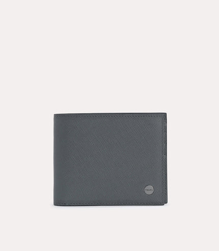 Leather Bi-Fold Wallet with Insert