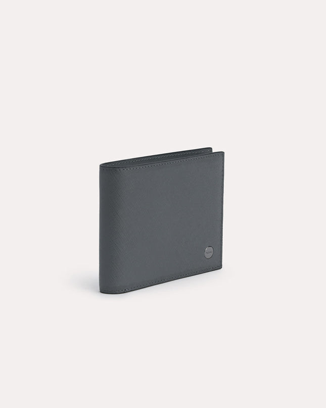 Leather Bi-Fold Wallet with Insert