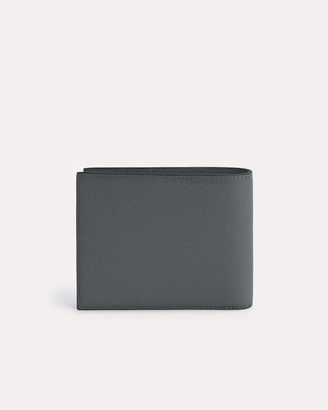 Leather Bi-Fold Wallet with Insert