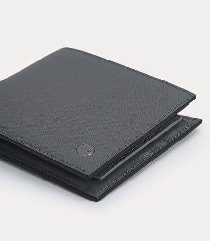 Leather Bi-Fold Wallet with Insert