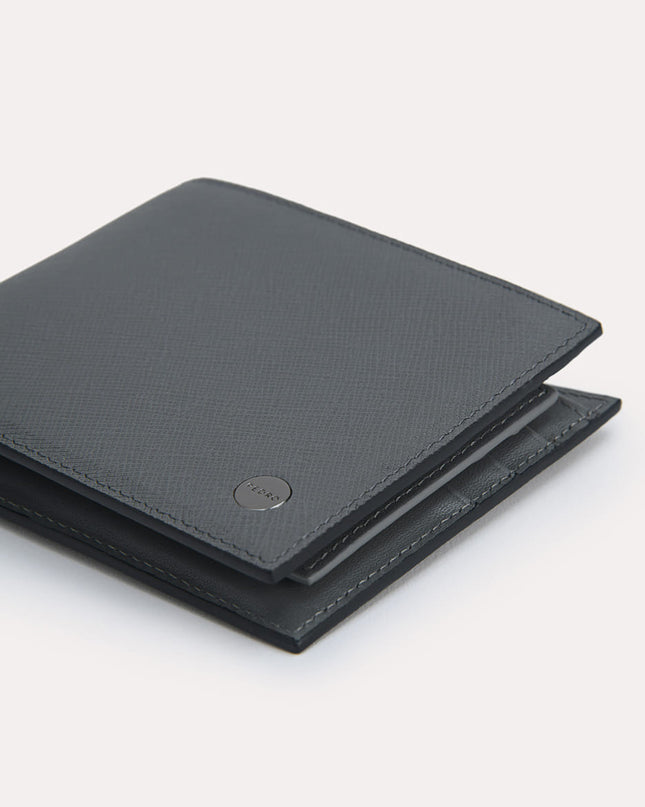 Leather Bi-Fold Wallet with Insert
