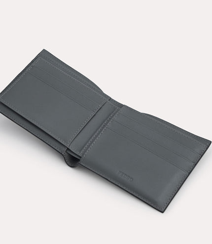 Leather Bi-Fold Wallet with Insert