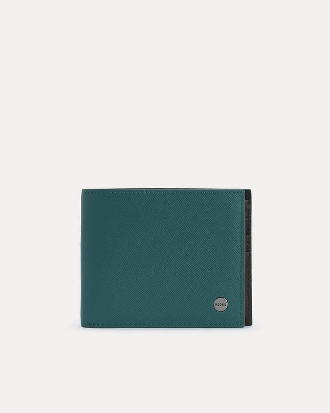 Leather Bi-Fold Wallet with Insert