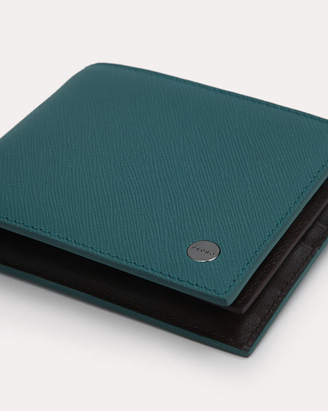 Leather Bi-Fold Wallet with Insert