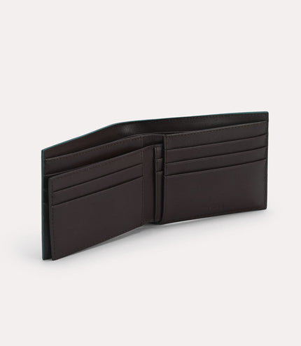 Leather Bi-Fold Wallet with Insert