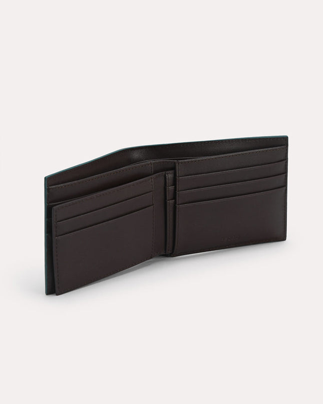 Leather Bi-Fold Wallet with Insert