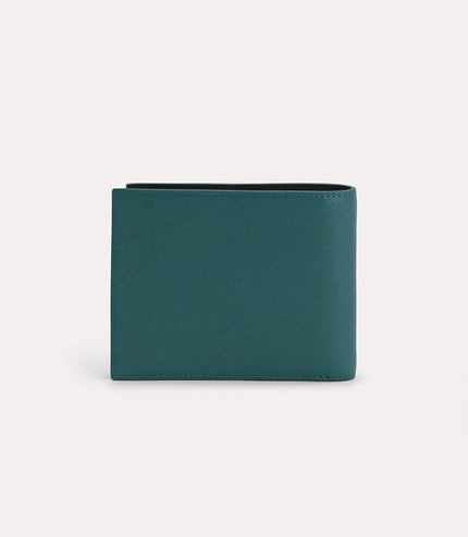 Leather Bi-Fold Wallet with Insert