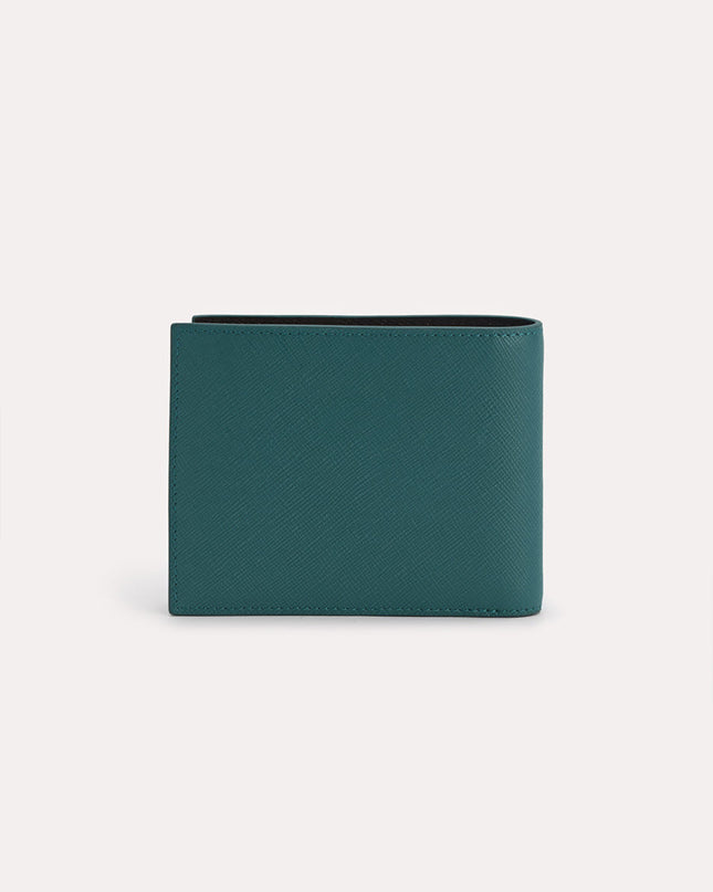 Leather Bi-Fold Wallet with Insert