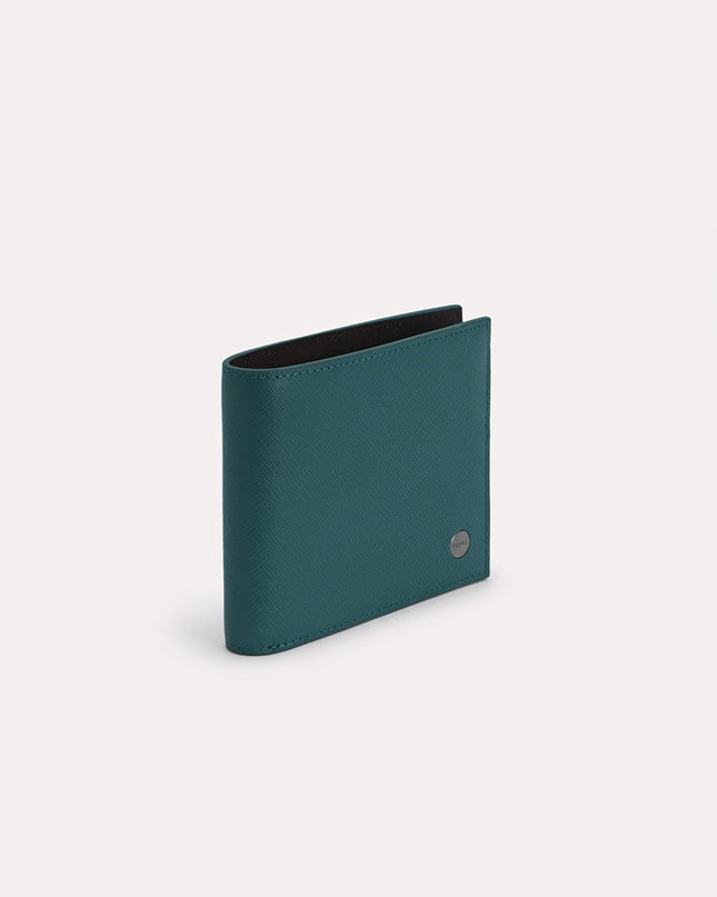 Leather Bi-Fold Wallet with Insert