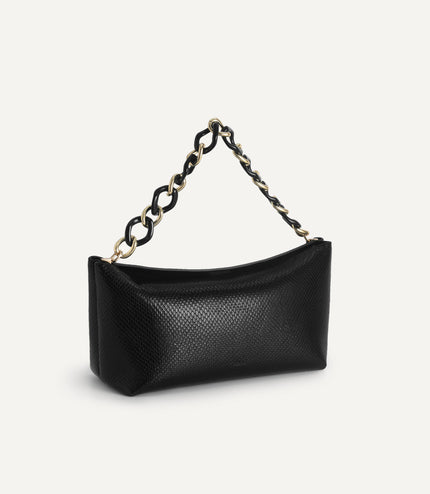 Leather Hobo Top Handle Bag