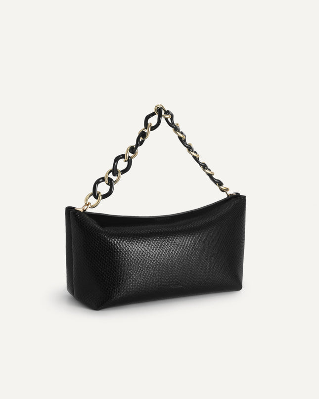 Leather Hobo Top Handle Bag