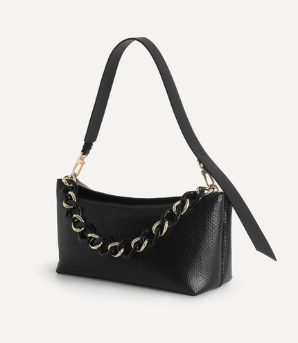 Leather Hobo Top Handle Bag