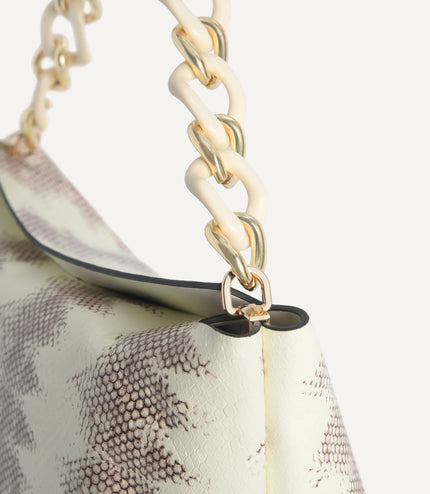 Leather Hobo Top Handle Bag
