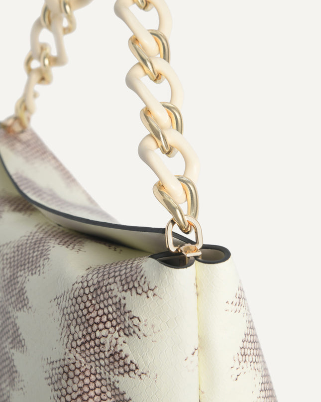 Leather Hobo Top Handle Bag
