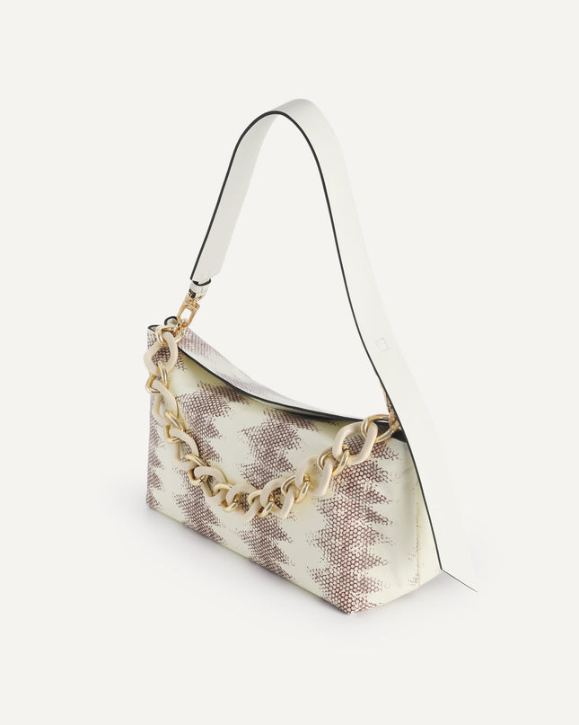 Leather Hobo Top Handle Bag