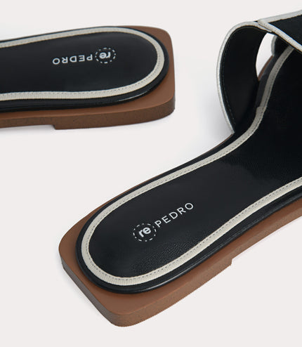 rePEDRO Cross-Strap Sandals