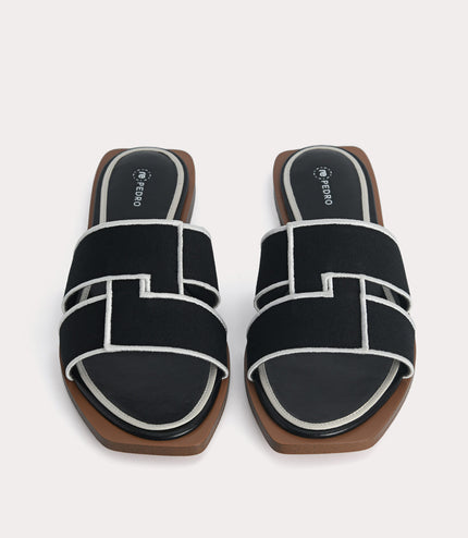 rePEDRO Cross-Strap Sandals