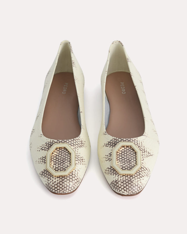 Leather Ballerina Flats