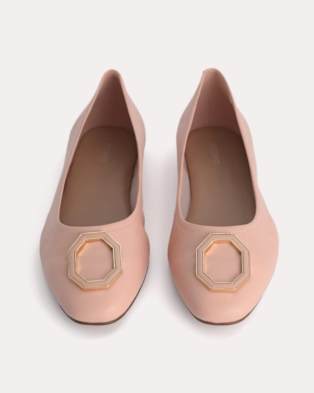 Leather Ballerina Flats