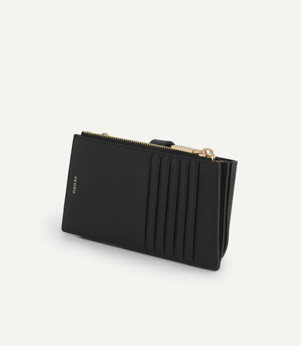 Textured Leather Phone Pouch
