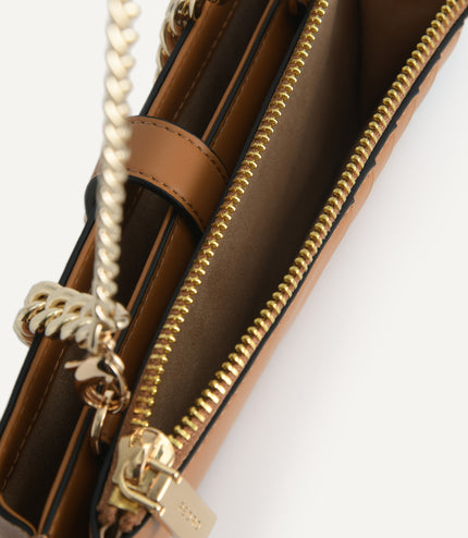 Textured Leather Phone Pouch