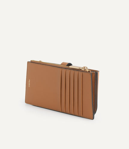 Textured Leather Phone Pouch