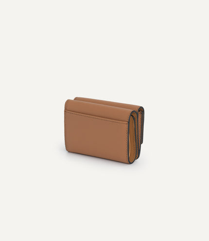 Textured Leather Trifold Wallet