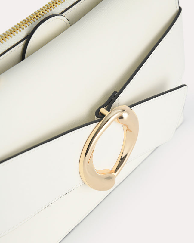 Textured Leather Shoulder Bag