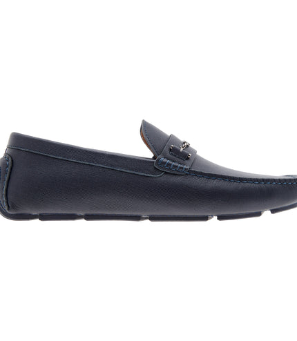Square Toe Leather Moccasins