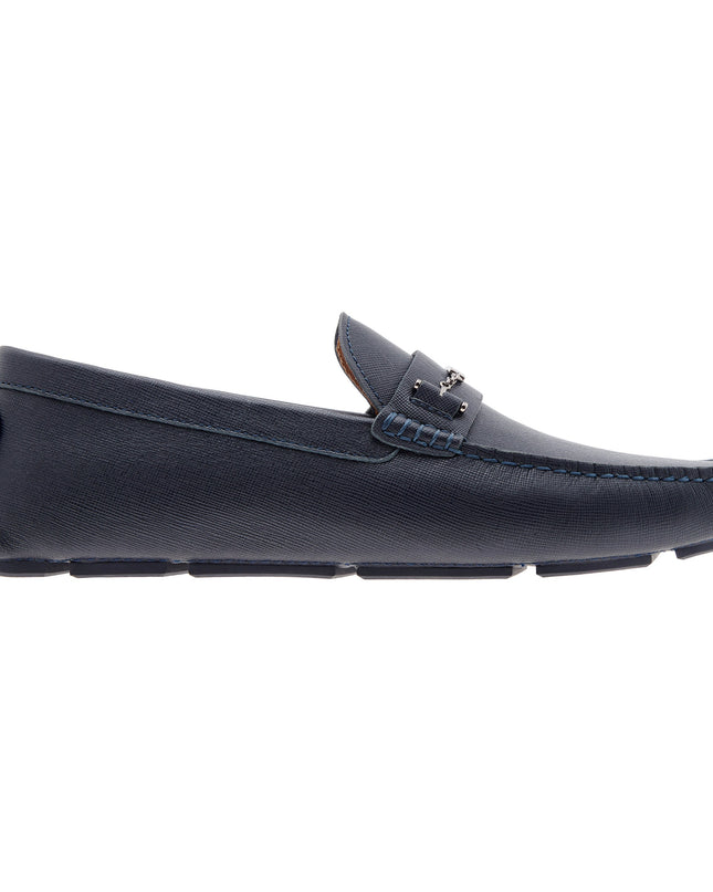 Square Toe Leather Moccasins