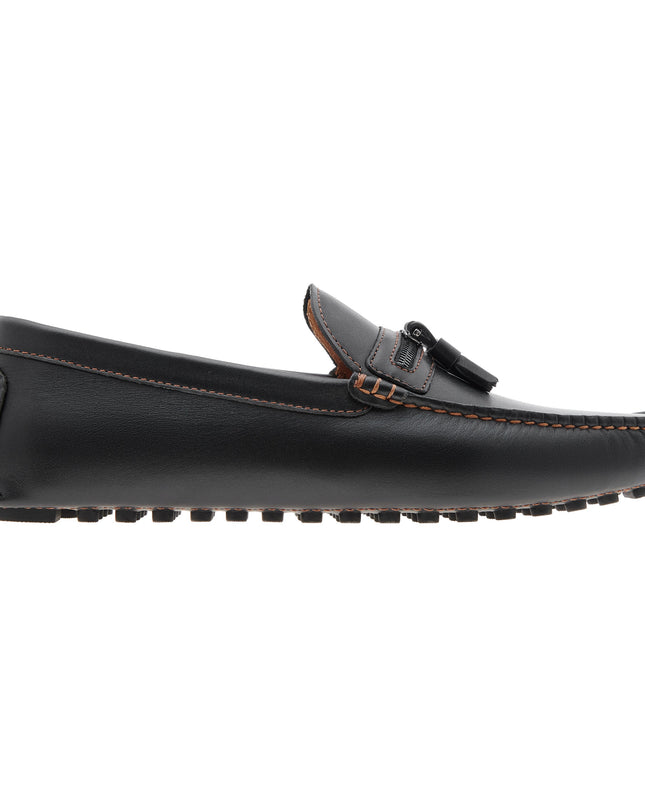 Leather Tasselled Moccasins