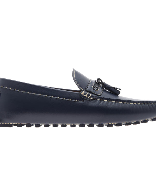 Leather Tasselled Moccasins