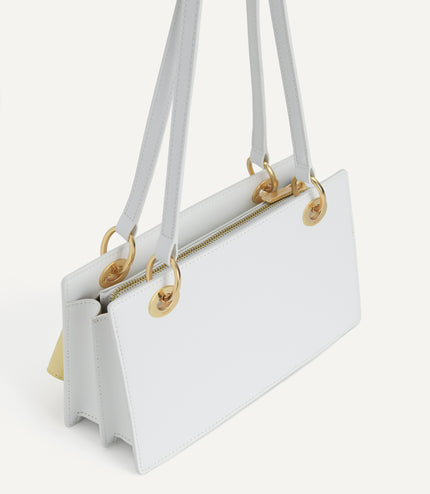 Leather Top Handle Bag