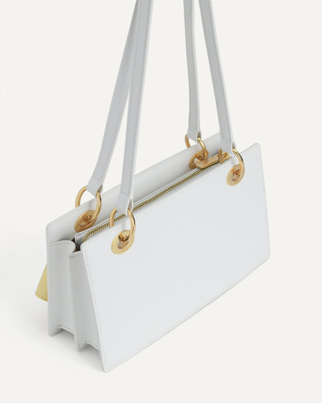 Leather Top Handle Bag