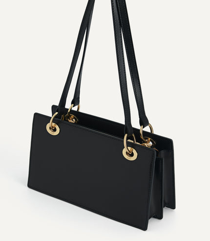 Leather Top Handle Bag