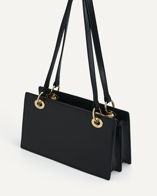 Leather Top Handle Bag