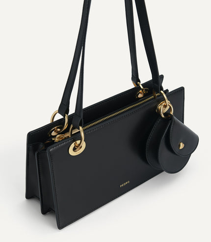 Leather Top Handle Bag