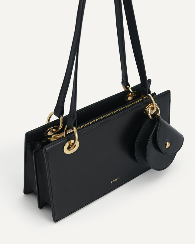Leather Top Handle Bag