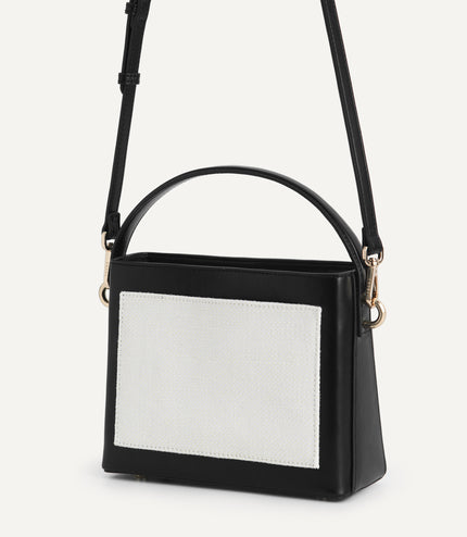 Boxy Top Handle with Braided Strap