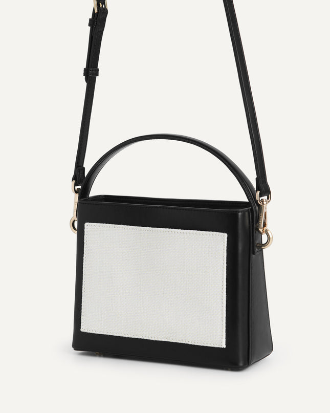 Boxy Top Handle with Braided Strap