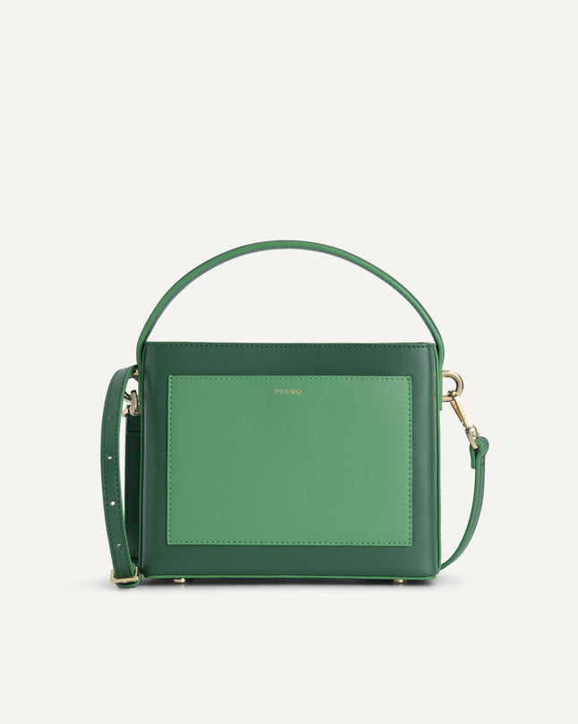 Boxy Top Handle with Braided Strap