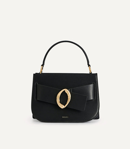 Leather Top Handle Bag